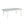 Mariano Steel Loveseat and Table, Off White & Grey