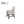 Upholstered Counter Dining Chair, Nailhead Trim (Set of 2) - Natural