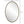 Iron Art Oval Retro Mirror