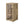 Basia Rubber Wood Cat Cabinet with Wheels