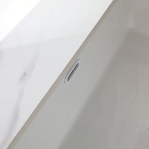 Vanity Top With Undermount Sink And Backsplash, Sintered Stone