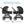 2-in-1 Foldable Pushchair Newborn Infant Baby Stroller