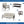 Patio Furniture Set with Coffee Table and Cushions for Backyard