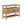 Naomi - 2 Door Storage Console Table With Ample Shelving - Natural