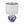 Blue and White Short Urn Ceramic Vase Lamp