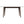Mary - Modern Style Rectangular Dining Kitchen Table