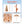 Tiki Umbrella Thatched Patio Umbrella 6 ft Poolside Beach Umbrella