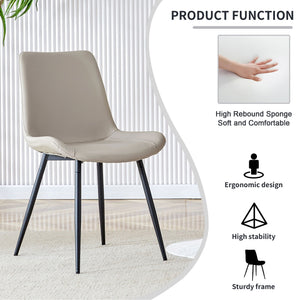 Modern Medieval Style Restaurant Cushioned Chairs With Suede Backrests