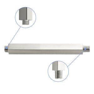 Premium 8" Ceiling Mounted Shower Arm With Flange