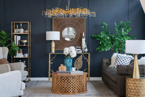 D15x25.5" Table Lamp