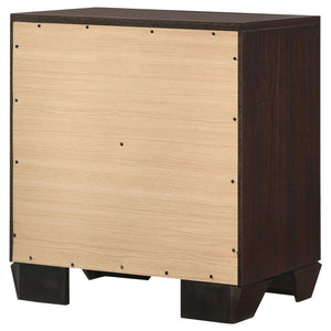 Copper - 2 Drawer Rectangular Nightstand