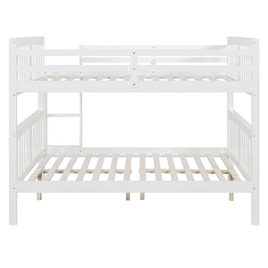 Bunk Bed With Ladder For Bedroom