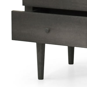 Nystrom Mid Century Modern 2 Drawer Nightstand