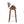Lumos Mid Century Modern Upholstered Swivel Barstool