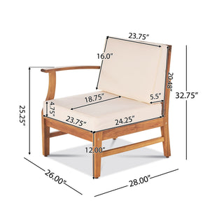 Perla - 6 Pieces Sofa Set
