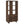 Rodger - 3 Shelf Cabinet Bookcase - Walnut