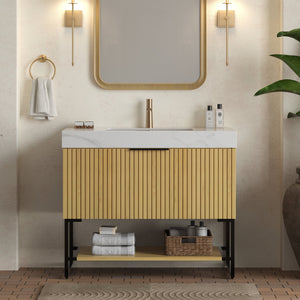 YOLAN 36" Bathroom Vanity & Sink