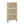 Modern Rattan 3 Door Shoe Rack Cabinet for Entryway