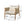 Modern Outdoor Woven Lounge Chair With Solid Frame And Cushions