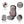 Therapeutic Shiatsu Massage Cushion With Heat Function, Polypropylene - Gray