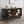 Modern Spacious Cat House Black + Brown