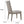 Rocky Fabric Armless Dining Chair
