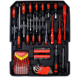 899pcs Home Repair Tool Set Kit with Toolbox Storage Case