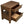 Verona - 2 Drawer Bedside Table With Hidden Storage - Walnut