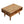Solid Wood Media Unit, Open Slot, Oak-ish