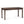 Monroe - Desk - Distressed Charcoal Brown
