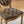 French Style Solid Wood Frame Antique Painting, Hand-Pulled Buckle Decoration Artificial Dining Chair With Nailhead Trim, Wood Legs