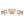 4-Piece Acacia Wood Patio Furniture Set