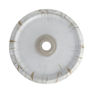 Ceramic Round Above Counter Bathroom Sink Art Basin