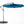 10ft Solar LED Offset Hanging Market Patio Umbrella in Dark Blue