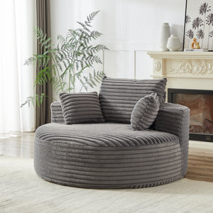 55' Corduroy Sponge Single Sofa