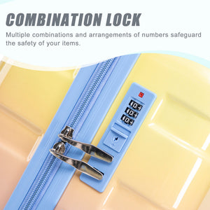 3-Piece PC Spinner Wheel Luggage Set