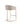 Mid-Century Modern Stool With Steel Base