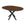 Round Dining Table With Extendable Blades, X Base