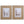 European Cities Watercolor Framed Prints (Set of 2) - Brown