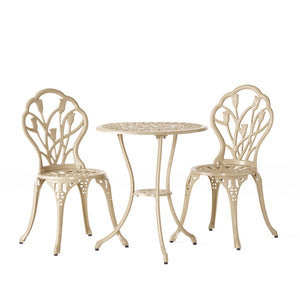 Nassau Cast 3 Piece Bistro Set
