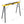 Folding Portable Saw Horses 2 Pack With Fast Open Legs, Heavy Duty For Garage And Workshop - Yellow / Black
