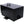 Heavy Duty 5 Gallon Steel Hydraulic Fluid Reservoir Tank With Mounting Foot, 14 Gauge - Black