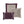 7 Piece Purple Faux Suede Comforter Set Full