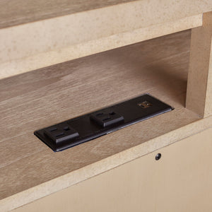 Entertainment Console With Storage - Sand