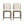 Modern Armless Counter Stool - Set of 2