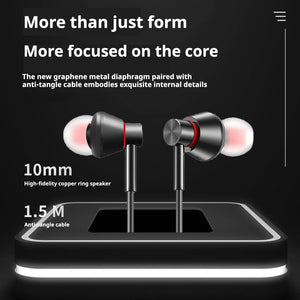 KP-237 Best-selling Wired In-Ear Headphones With In-Line Controls USB-C High Audio Quality Zero Latency Compatible With Appl Android In Stock