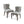 Hutton - Dining Side Chair (Set of 2) - Gray