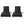K&K 80'' Patio Wicker Chaise Lounge Chairs Set of 2