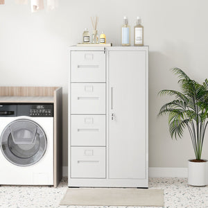 Storage Vertical Filing Cabinet With Lock