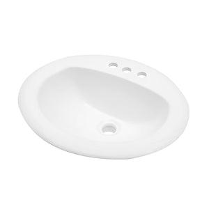 20.3 Inch Drop-In Bathroom Sink